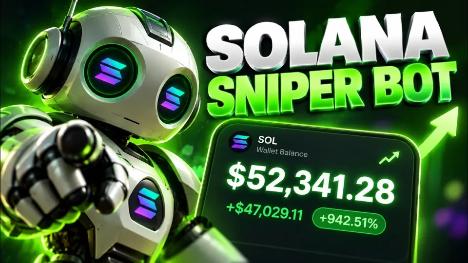 Solana Sniper Bot Delivers Fast Profits by Sniping New Tokens Instantly
